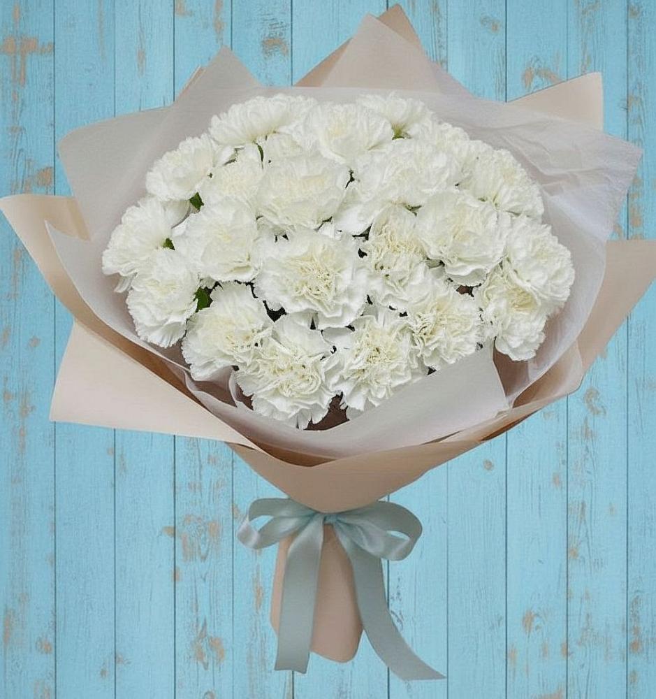 Букет цветов из: Гвоздики в Сосново-Озерском