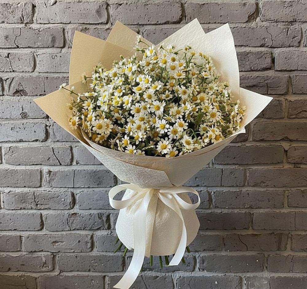 Букет цветов из: Ромашки в Сосново-Озерском