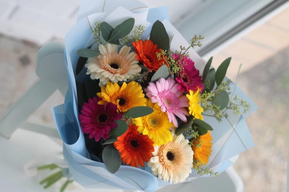 Букет цветов из: Герберы в Сосново-Озерском