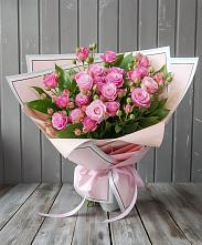 Букет Розовый кустик в Сосново-Озерском