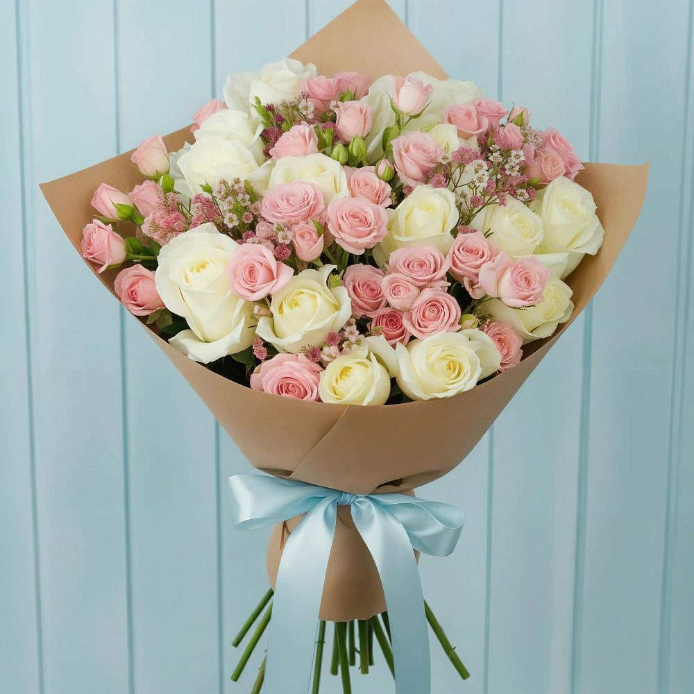 Букет цветов из: Розы в Сосново-Озерском