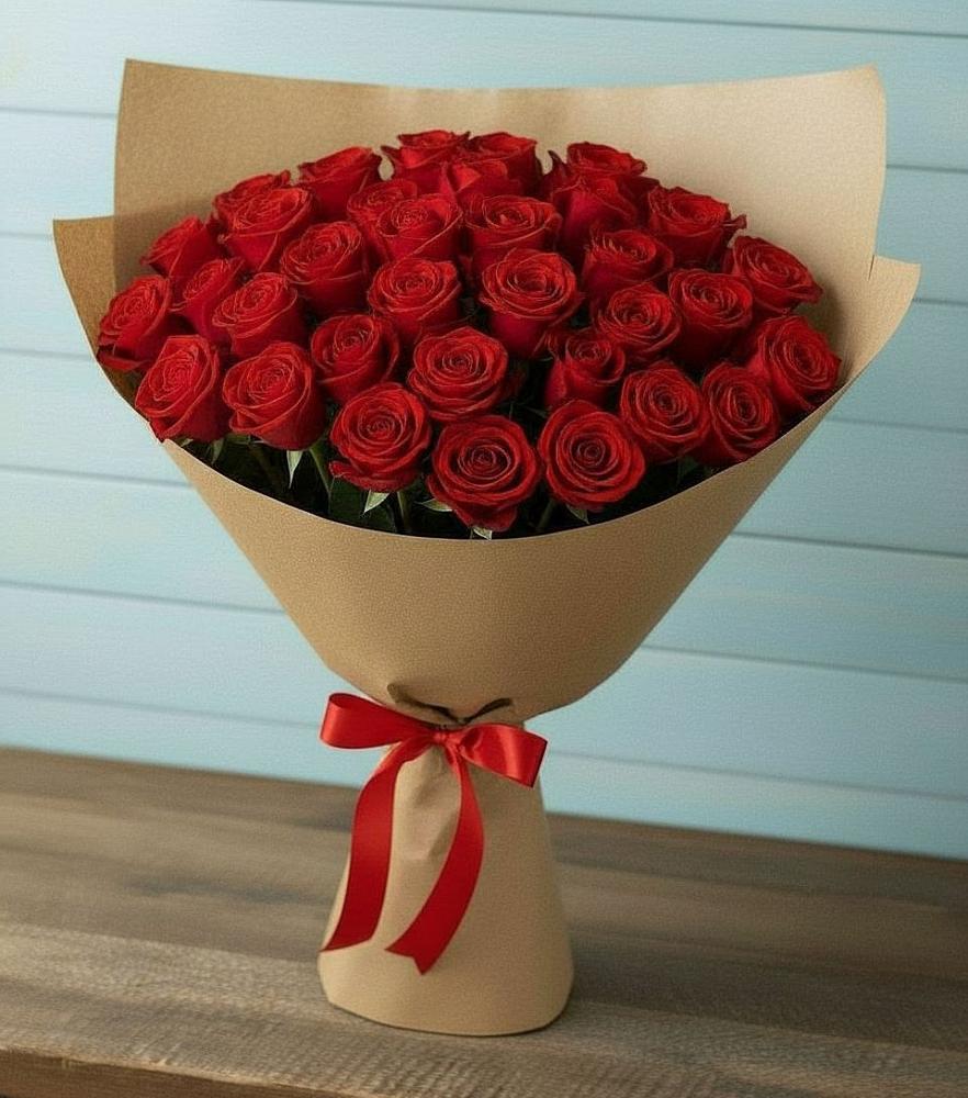 Букет Красные розы Милано в Сосново-Озерском