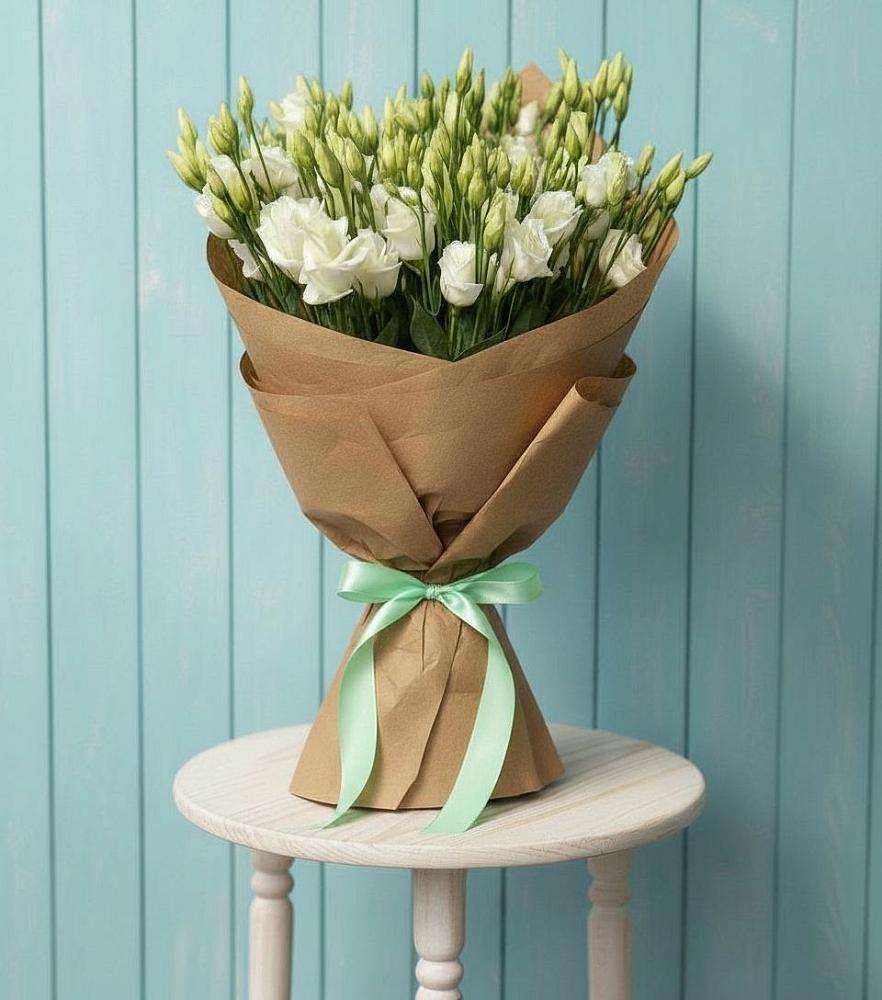 Букет цветов из: Лизиантусы в Сосново-Озерском