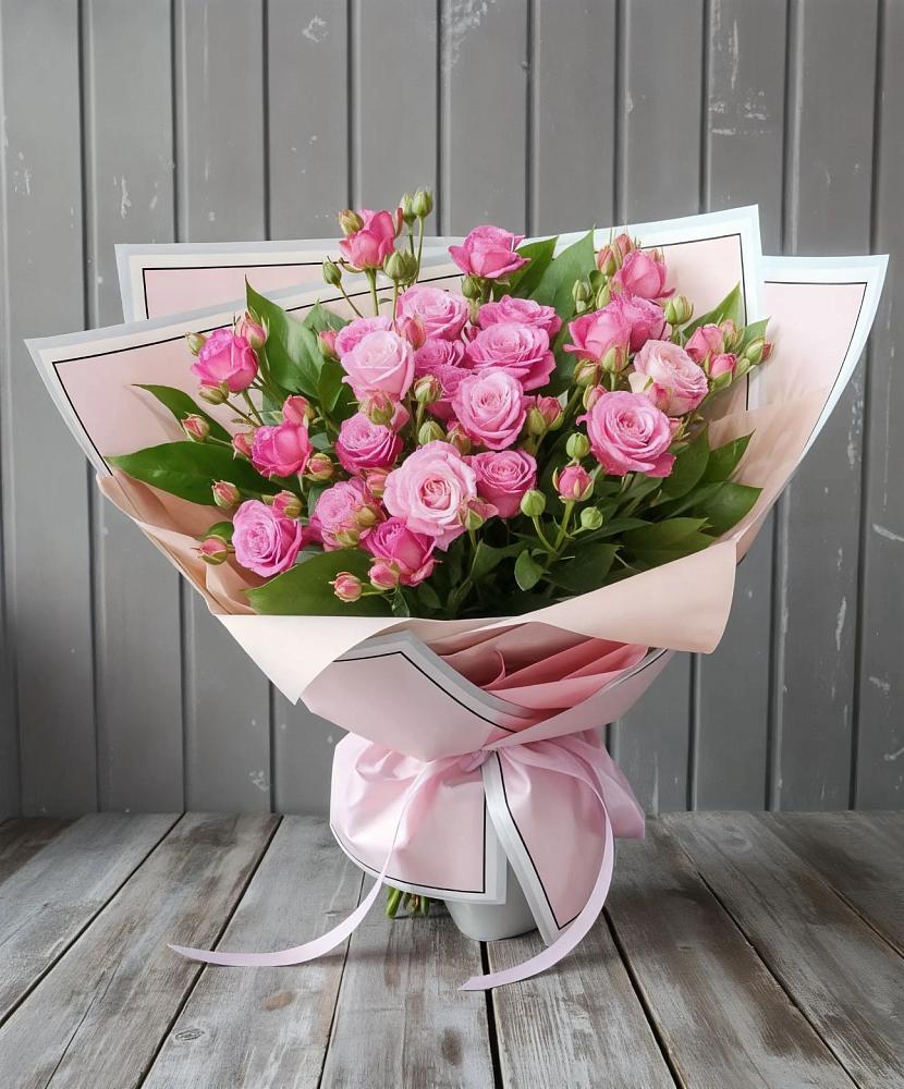 Букет Розовый кустик в Сосново-Озерском