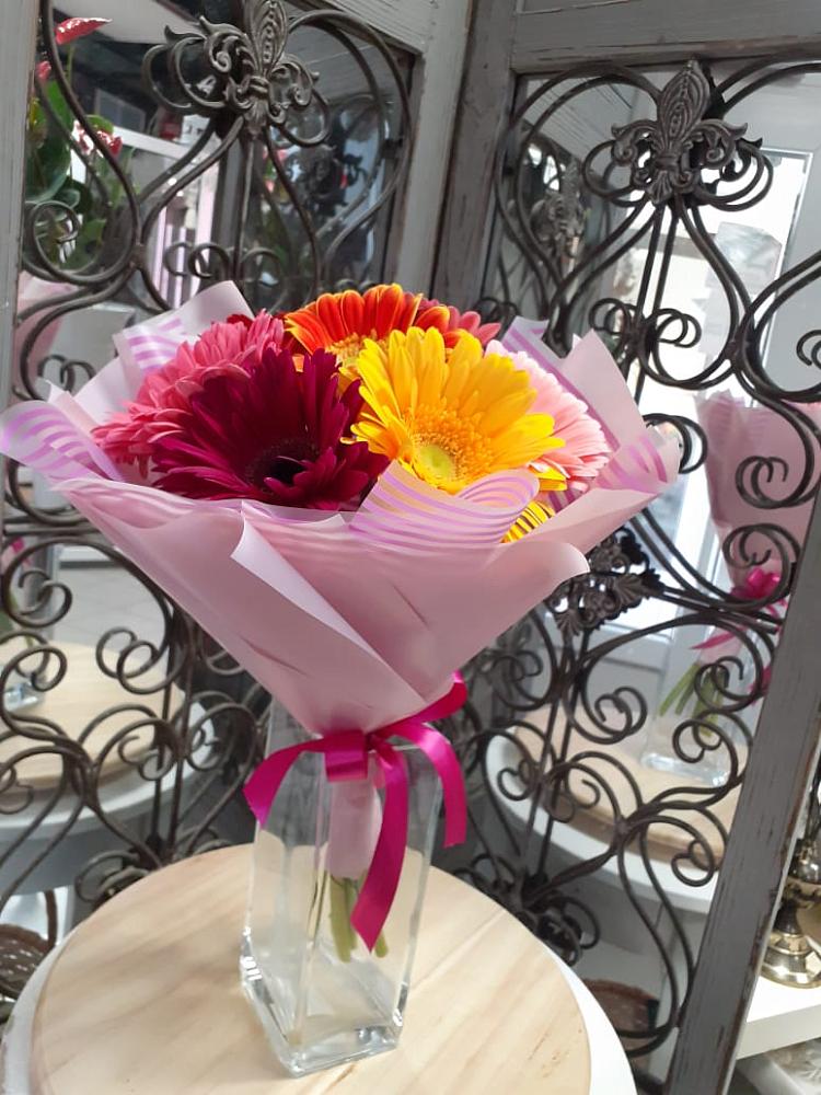 Букет цветов из: Герберы в Сосново-Озерском