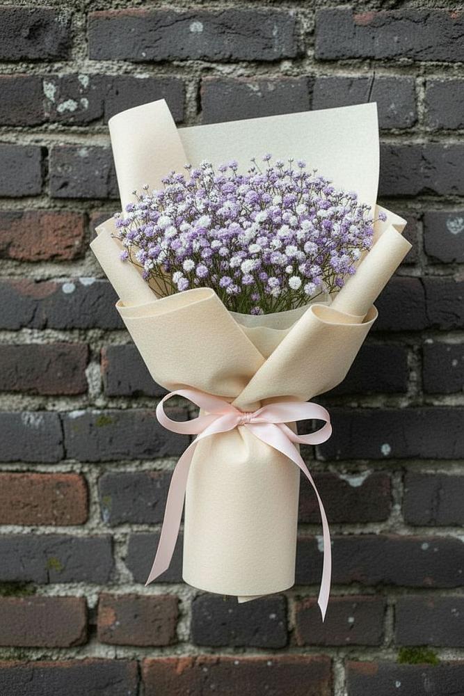 Букет цветов из: Гипсофила в Сосново-Озерском