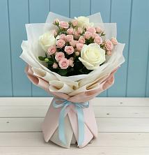 Букет цветов из:  Розы в Сосново-Озерском