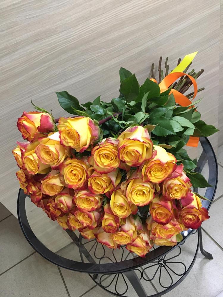 Букет Желтые розы в Сосново-Озерском