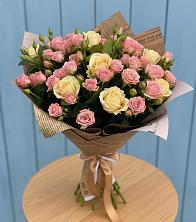 Букет цветов из:  Розы в Сосново-Озерском