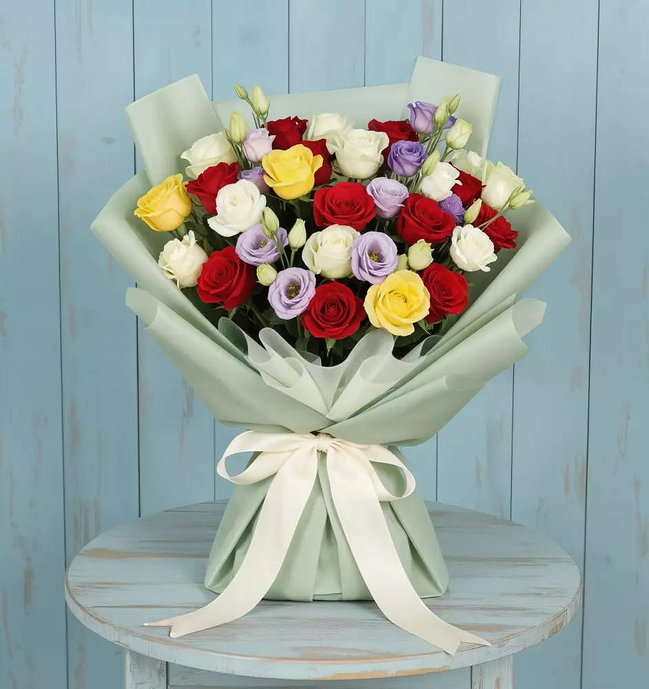 Букет цветов из: Розы в Сосново-Озерском