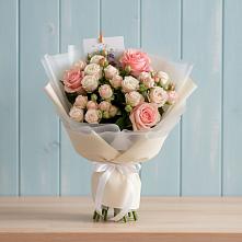 Букет цветов из:  Розы в Сосново-Озерском